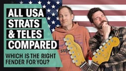 Which Is The Right Fender USA Guitar For You? | Kris & Guillaume | Thomann