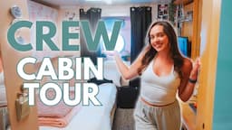 Cruise Ship Crew Cabin Tour!