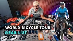 World Bicycle Tour Gear List — Packing for Cycling Middle East & Africa