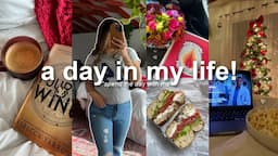 VLOG❄️: a day in my life, cozy & relaxing, cooking, reading & night at home!