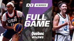 USA 🇺🇸 vs Dallas 3XBA 🇺🇸 | Full Final Game | FIBA 3x3 Women's Series Québec Stop 2024