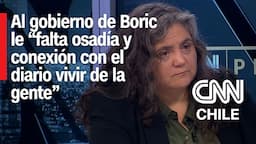 Candidata a alcaldesa por Valparaíso evalúa mal la administración del Presidente Gabriel Boric