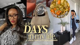 visual diary ᥫ᭡ new hair, soup joumpu recipe, new coach bag, weekly vlog | Beautifully Syndie