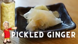 Pickled Ginger | Very QUICK and EASY To Make | Crispy And Delicious