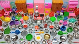 6 Minutes Satisfying with Unboxing Hello Kitty Sanrio Kitchen Set |Frozen Miniature Kitchen Set ASMR