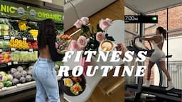 GYM ROUTINE 👟 Aesthetic & Productive + Trader Joes Haul + Healthy Recipes