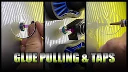 Glue Pull Tab Review and Tapping | PDR Dent Repair Tutorial