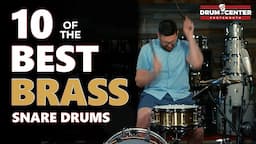 10 Brass Snare Drums We Love - Which Is Best For You?