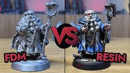 Resin VS FDM 3D printers: Which one is the best for miniatures?