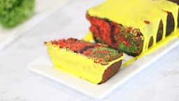 How to Make a colorful JUNETEENTH CAKE using a WHITE CAKE MIX | Box cake mix hacks