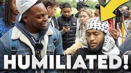 Siraj's CAREER ENDING Debate VS GodLogic At Speakers Corner! | What Is The Injil?