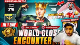 WORLD Rank 1 CLOSE RANGE 30 KD CONQUEROR in 24 Hours PAKISTANI HOW BRAND BEST Moments in PUBG Mobile