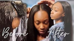 Natural Quick Weave Maintenance and Upkeep + How To Maintain A Natural Leave Out Quick Weave