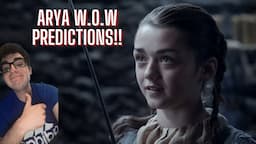 Arya Stark Winds of Winter/ASOIAF Predictions | Theories!!