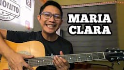 MARIA CLARA TIKTOK TREND | GUITAR TUTORIAL | BASIC GUITAR LESSON | BASIC GUITAR CHORDS | BEGINNERS