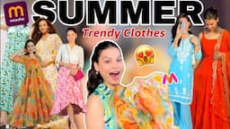 HUGE SUMMER HAUL : Dresses ,Jeans, Kurta Sets , Koren Trousers ,Jumpsuits, Skirts | Meesho & Myntra