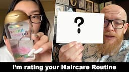 I'm rating the HAIR CARE ROUTINE of Breanna Quan - Hairdresser react to hair video #hair #beauty