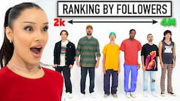 Influencer Ranks Guys Based on Followers