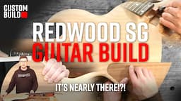 Magnetic Backplate, Tenon Cover & Drilling the Bridge Positions | Redwood SG ep 13