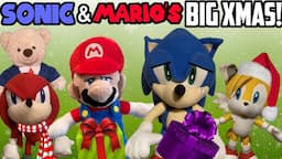 Sonic Plush Adventures: Sonic and Mario's Big Christmas!