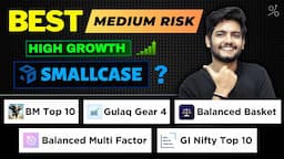 Top Smallcases for 2024 💰🚀| Best Medium Risk Smallcase | Best Stocks to Buy Now