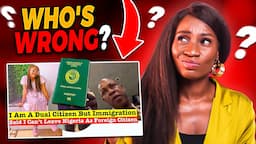 "Nigerian Immigration Said I Can't Leave As Foreign Citizen" | SUMMER AKU vs. Nigeria 😕