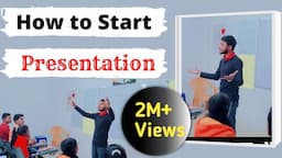 How to start presentations?| Presentation Skills| Five Tips For Presentation by Jaswant Sir