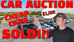 Where Do Car Dealers Get Their Cars? INSIDE LOOK At Dealer Auctions!