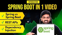 Build REST APIs in Spring Boot as a Complete Beginner | 2 Hrs Crash Course | Bootcamp