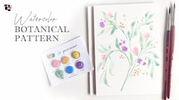 Watercolor Painting with the Princeton Petals Brush