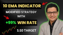 10 EMA Modified Strategy By Anant Ladha | 99% accuracy | Banknifty strategy