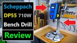 Scheppach DP55 710W Bench Pillar Drill (Tool Review)