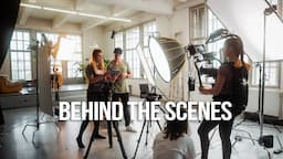 Behind the Scenes of shooting an Interview Masterclass