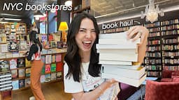 ULTIMATE BOOK VIDEO: nyc bookstores, huge haul, & reading a 5 star book