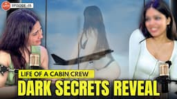 Dark Secrets of an Air Hostess 😉 | Life of a Cabin Crew | Baatshala