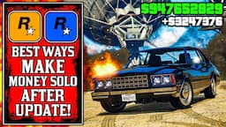 THIS is Super EASY.. The BEST WAYS To Make Money SOLO After UPDATE in GTA Online! (GTA5 Fast Money)