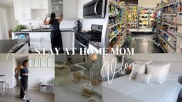 *productive* week in my Life as a Stay at home mom! Cleaning my apartment + Healthy Grocery restock