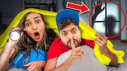 We caught a GHOST on CAMERA in our NEW HOUSE😮  *OMG*