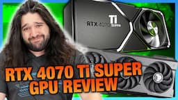 NVIDIA GeForce RTX 4070 Ti Super GPU Review & Benchmarks: Power Efficiency & Gaming