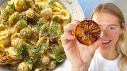 Quick & creamy triple lemon pasta in 12 minutes