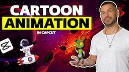 Make Your Own CARTOON Animation in CapCut | Step by Step Tutorial