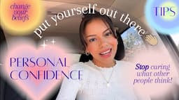 PERSONAL CONFIDENCE | Teaching yourself | Self Worth after trauma | Putting yourself out there