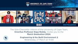 Faculty of Engineering & the Built Environment Graduation Ceremony 2 – 27 March 2024