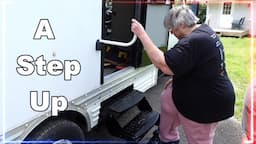 Installing RV Steps - Box Truck Camper