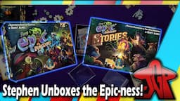 Tiny Epic Dungeons Deluxe Edition with Stories Expansion unboxing