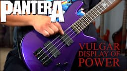 [FULL ALBUM BASS COVER] Pantera - Vulgar Display of Power