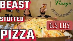 VIZZY’S STUFFED PIZZA CHALLENGE | RECORD ATTEMPT | DAN KENNEDY EATS | RANDY SANTEL