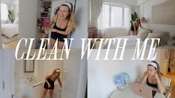 CLEAN WITH ME: organization, motivation to do it + deep cleaning