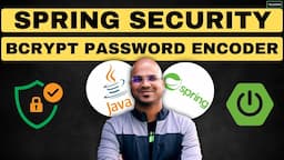 #34 Spring Security | Bcrypt Password Encoder