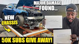 How bad is the CHASSIS on my Crash Damaged 2019 Bmw M2 Competition & MORE DAMAGE!